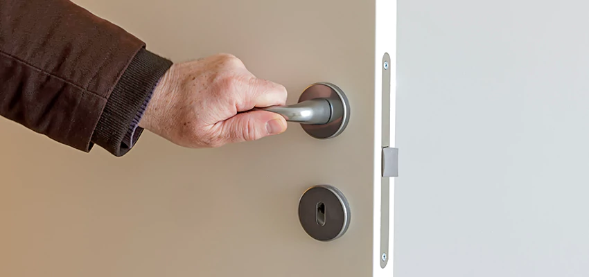 Restroom Locks Privacy Bolt Installation in Goleta, California